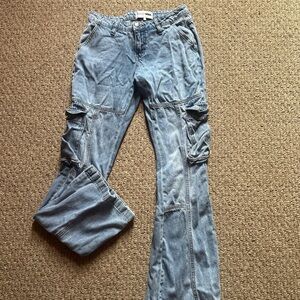 Fashion Nova Blue Boot Cut Jeans